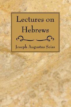 portada lectures on hebrews (en Inglés)