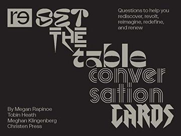 portada Reset the Table Conversation Cards: Questions to Help you Rediscover, Revolt, Reimagine, Redefine, and Renew 