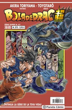 portada Bola de Drac Sèrie Vermella nº 272 (Manga Shonen) (en Catalá)