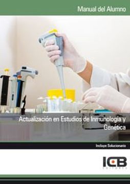 portada Manual Actualización en Estudios de Inmunología y Genética (in Spanish)