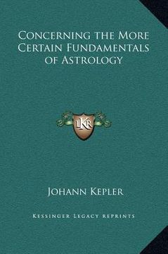 portada concerning the more certain fundamentals of astrology