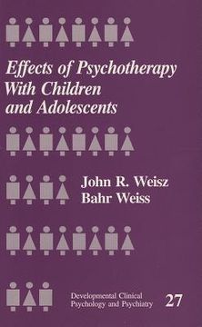 portada effects of psychotherapy with children and adolescents (in English)