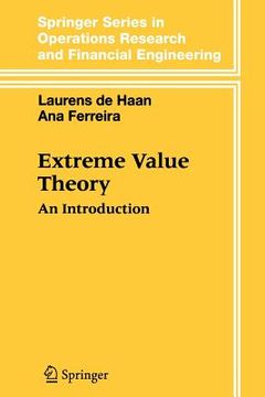 portada extreme value theory: an introduction (en Inglés)