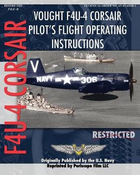 portada vought f4u-4 corsair pilot's flight operating instructions