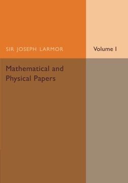 portada Mathematical and Physical Papers: Volume 1 (en Inglés)