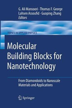 portada Molecular Building Blocks for Nanotechnology: From Diamondoids to Nanoscale Materials and Applications (en Inglés)
