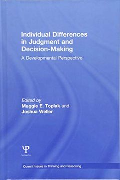 portada Individual Differences in Judgement and Decision-Making: A Developmental Perspective (en Inglés)