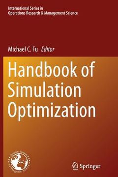 portada Handbook of Simulation Optimization (en Inglés)