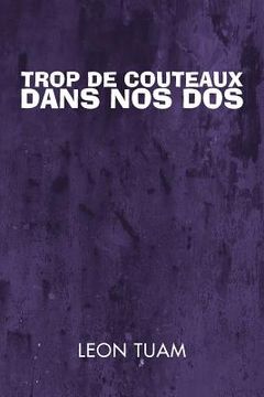 portada trop de couteaux dans nos dos (in French)