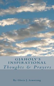 portada gjaholy's inspirational thoughts & prayers (en Inglés)