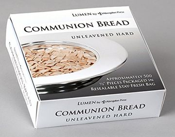 portada Communion Bread, Unleavened Hard: Box of 500 