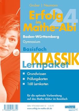 portada Erfolg im Mathe-Abi 2024 Lernpaket Basisfach 'klassik' Baden-W? Rttemberg Gymnasium (en Alemán)