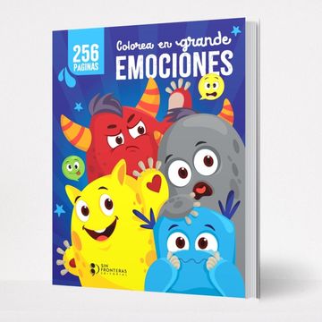 portada Colorea en Grande Emociones (in Spanish)