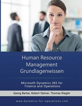 portada HRM Human Resource Management Grundlagenwissen: Microsoft Dynamics 365 for Finance and Operations (en Alemán)