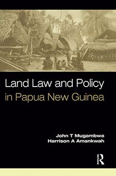 portada Land law and Policy in Papua new Guinea (en Inglés)