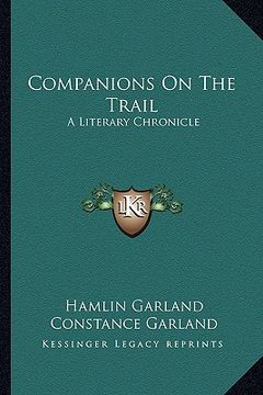 portada companions on the trail: a literary chronicle