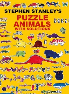portada Stephen Stanley's Puzzle Animals with solutions (en Inglés)