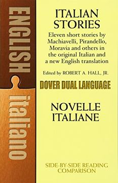 portada Italian Stories: A Dual-Language Book (Dover Dual Language Italian) (in English)