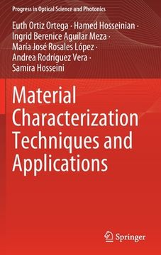 portada Material Characterization Techniques and Applications (en Inglés)