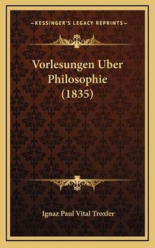 portada Vorlesungen Uber Philosophie (1835) (in German)