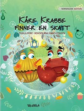 portada Kåre Krabbe Finner en Skatt: Norwegian Edition of "Colin the Crab Finds a Treasure" (2) (en Noruego)