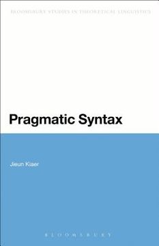 portada Pragmatic Syntax (in English)