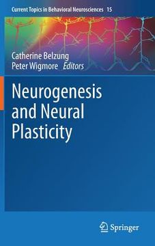 portada neurogenesis and neural plasticity (en Inglés)
