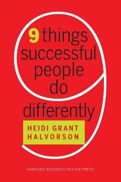 portada Nine Things Successful People Do Differently (en Inglés)