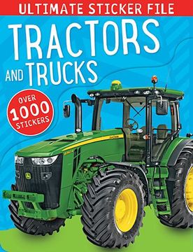 portada Ultimate Sticker File Tractors and Trucks (en Inglés)