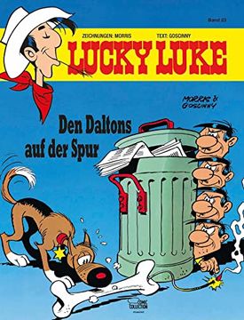 portada Lucky Luke, Bd. 23, den Daltons auf der Spur (en Alemán)