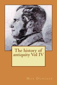 portada The history of antiquity Vol IV (en Inglés)