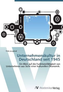 portada Unternehmenskultur in Deutschland seit 1945