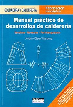 portada manual practico de desarrollos de caldereria. sencillos*normales*por triangulacion