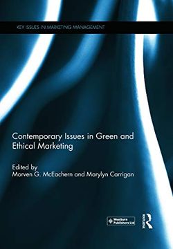 portada Contemporary Issues in Green and Ethical Marketing (Key Issues in Marketing Management) (en Inglés)