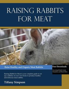 portada Raising Rabbits For Meat (en Inglés)