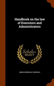 portada Handbook on the law of Executors and Administrators