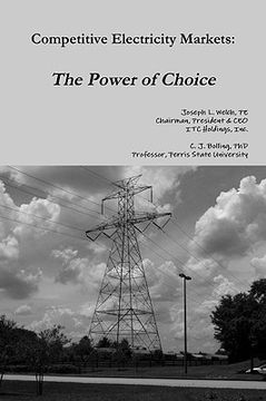 portada competitive electricity markets: the power of choice (en Inglés)