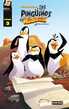 portada Los Pingüinos de Madagascar. Cómic 3