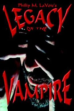 portada legacy of the vampire (en Inglés)