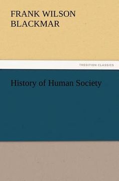 portada history of human society (en Inglés)
