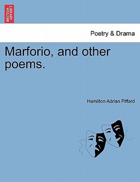 portada marforio, and other poems. (en Inglés)