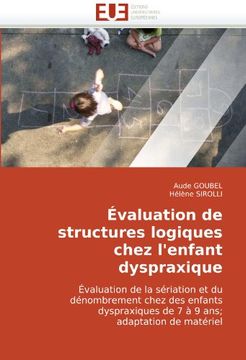 portada Evaluation de Structures Logiques Chez L'Enfant Dyspraxique