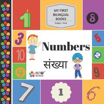 portada My First Bilingual Books - Numbers (English-Hindi) (en Inglés)
