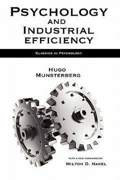 portada psychology and industrial efficiency (in English)