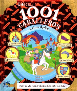 portada Busca 1001 Caballeros y Otros Objetos (Busca y Encuentra) (in Spanish)