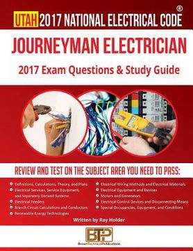 portada Utah 2017 Journeyman Electrician Study Guide (en Inglés)