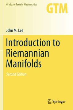 portada Introduction to Riemannian Manifolds: 176 (Graduate Texts in Mathematics) (in English)