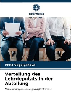 portada Verteilung des Lehrdeputats in der Abteilung (in German)