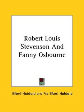 portada robert louis stevenson and fanny osbourne (en Inglés)