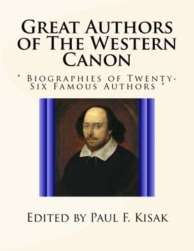 portada Great Authors of The Western Canon: " Biographies of Twenty-Six Famous Authors "